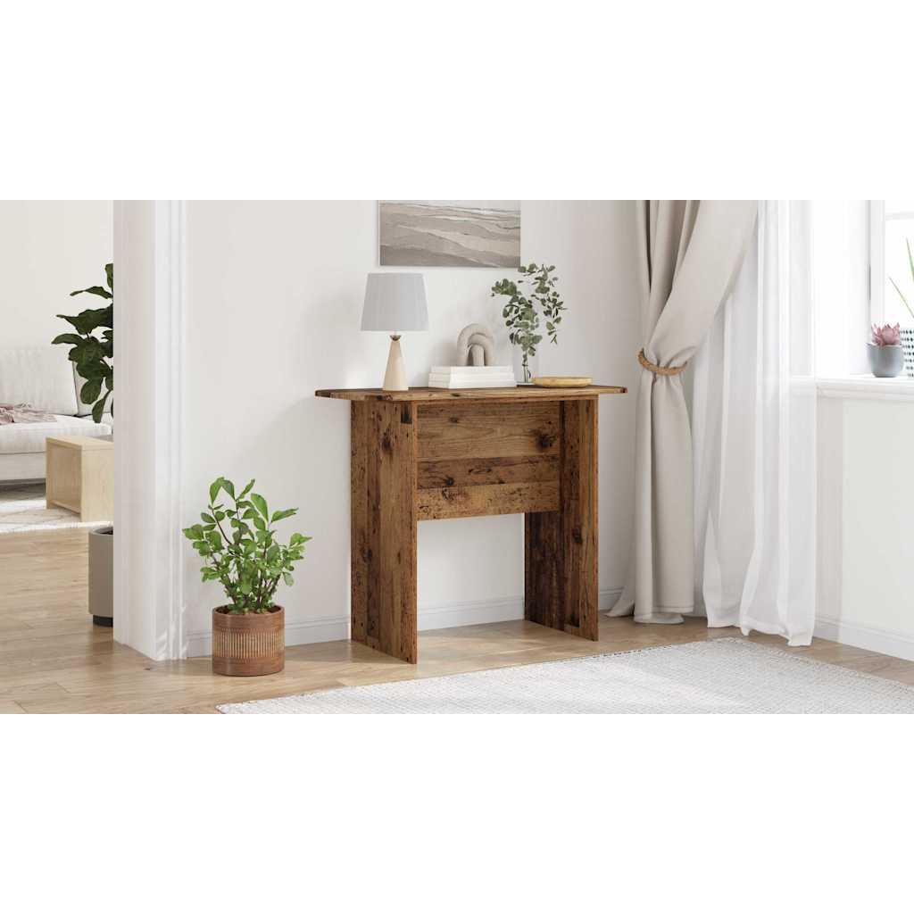 Konsolbord Gammelt træ 93 x 40 x 75 cm Konstrueret træ