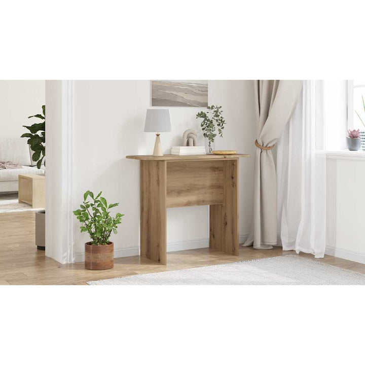 Konsolbord Artisan Egetræ 93 x 40 x 75 cm Konstrueret træ