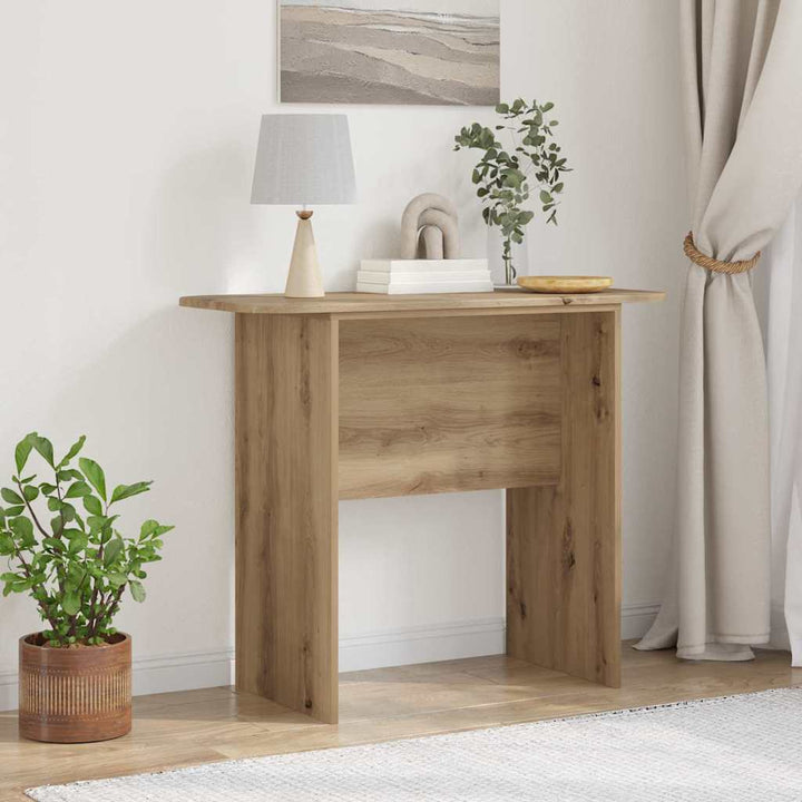 Konsolbord Artisan Egetræ 93 x 40 x 75 cm Konstrueret træ