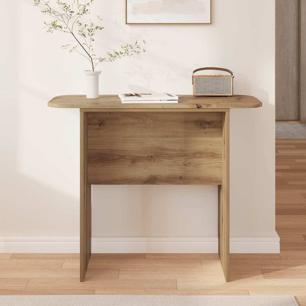 Konsolbord Artisan Egetræ 93 x 40 x 75 cm Konstrueret træ