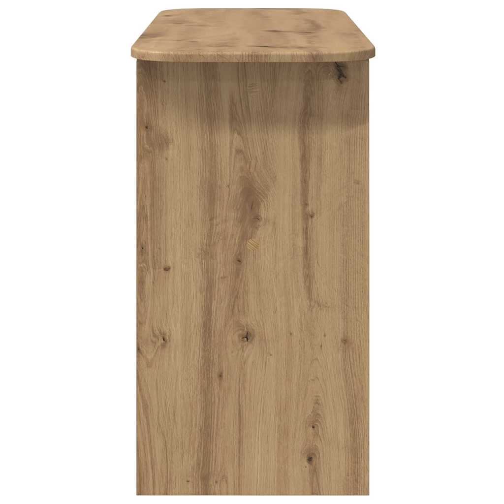 Konsolbord Artisan Egetræ 93 x 40 x 75 cm Konstrueret træ