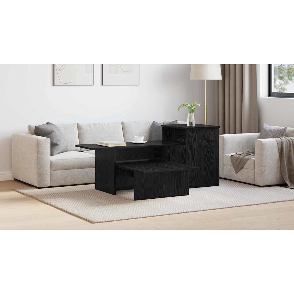 Konsolbord Sort eg 91,5 x 35 x 38,5 cm Konstrueret træ