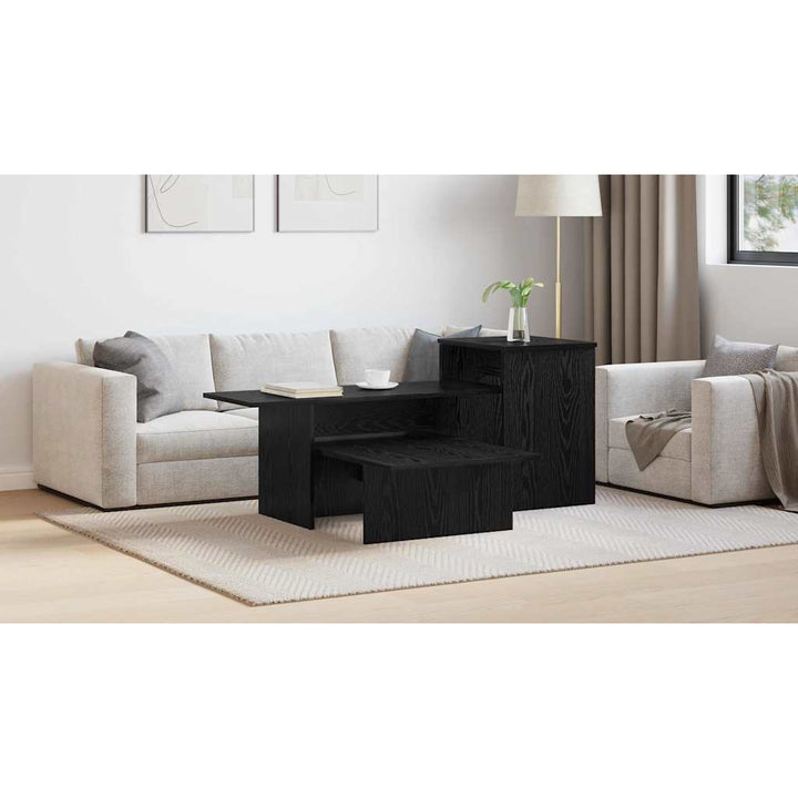 Konsolbord Sort eg 91,5 x 35 x 38,5 cm Konstrueret træ