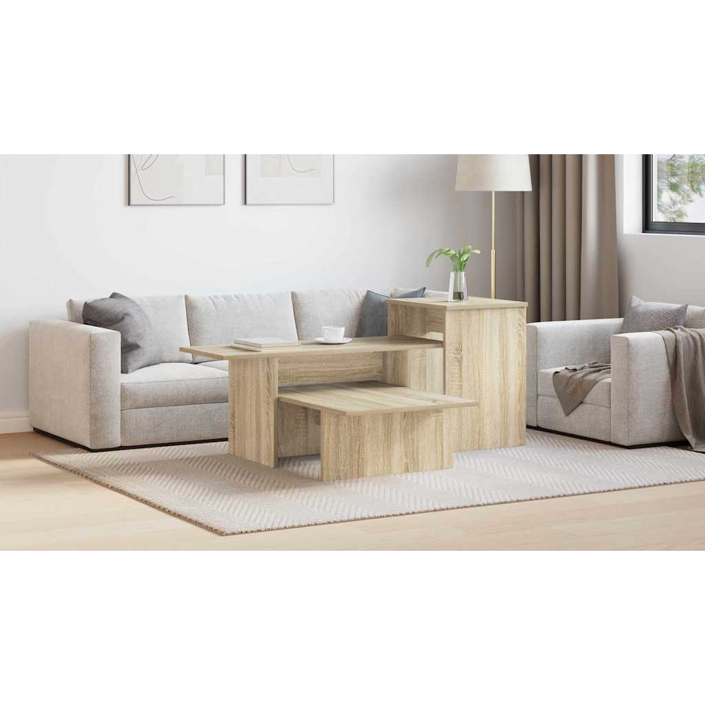 Konsolbord Sonoma eg 91,5 x 35 x 38,5 cm Konstrueret træ