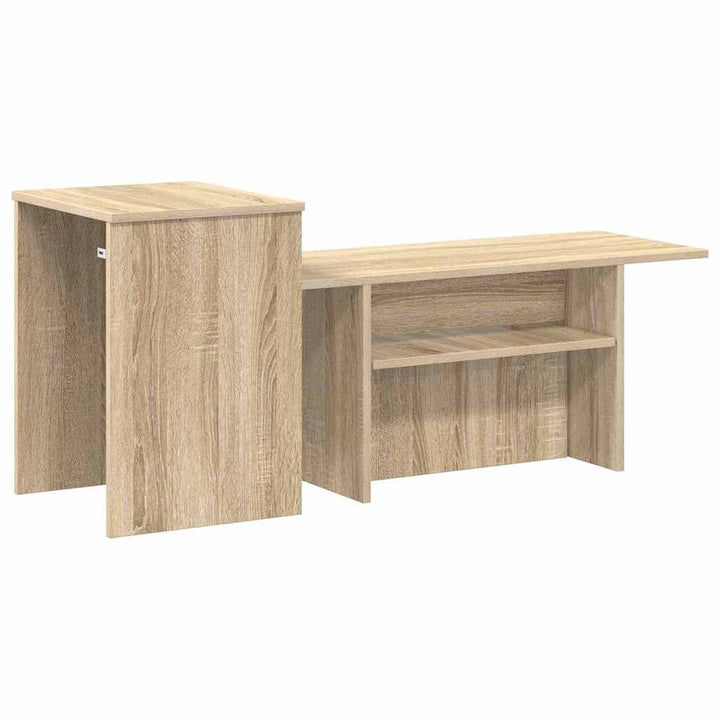 Konsolbord Sonoma eg 91,5 x 35 x 38,5 cm Konstrueret træ