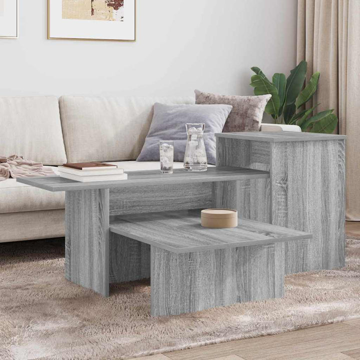Konsolbord Grå Sonoma 91,5 x 35 x 38,5 cm Konstrueret træ