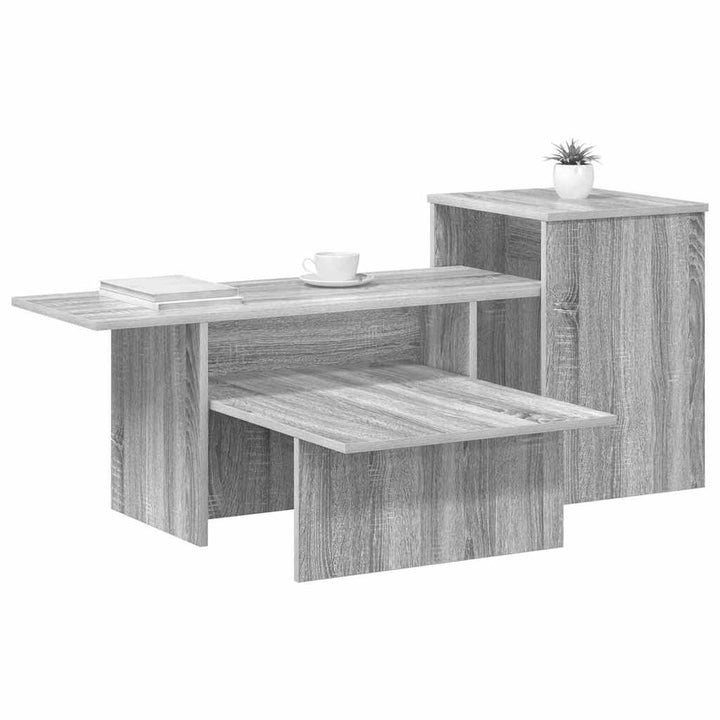 Konsolbord Grå Sonoma 91,5 x 35 x 38,5 cm Konstrueret træ
