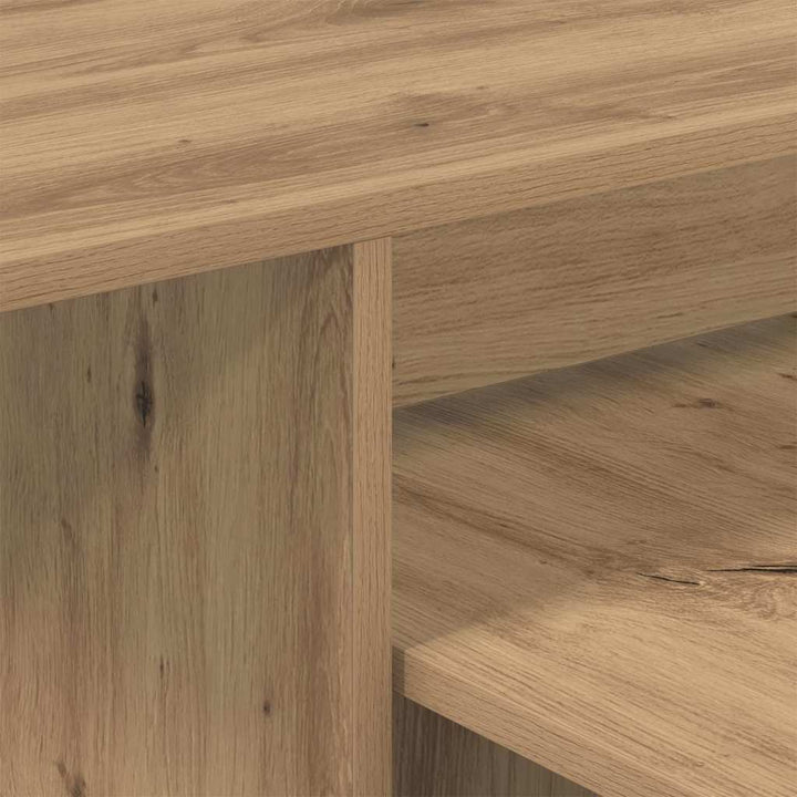 Konsolbord Artisan Egetræ 91,5 x 35 x 38,5 cm Konstrueret træ
