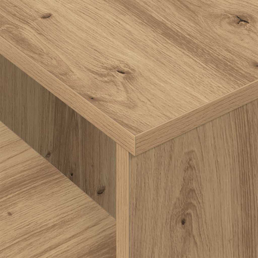 Konsolbord Artisan Egetræ 91,5 x 35 x 38,5 cm Konstrueret træ