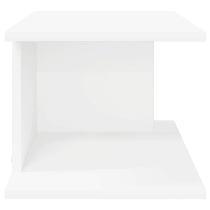 Sengebord Hvid 40 x 30 x 25 cm Konstrueret træ