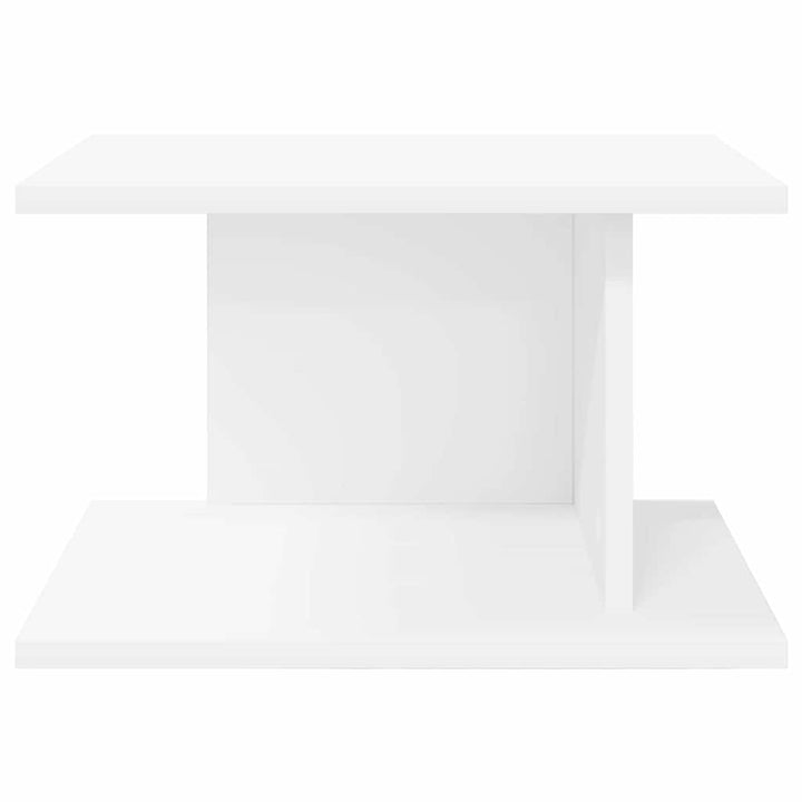 Sengebord 2 stk. Hvid 40 x 30 x 25 cm Konstrueret træ