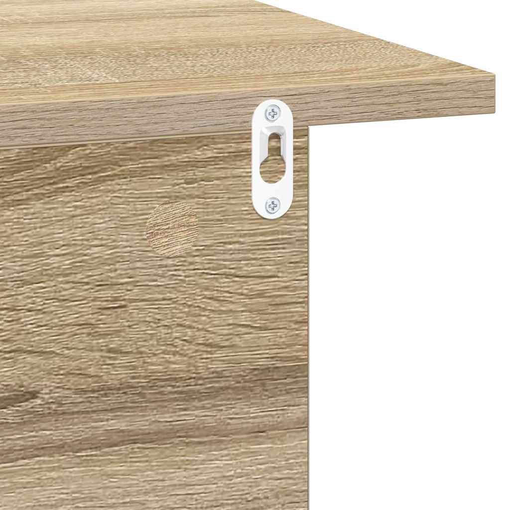 Sengebord Sonoma eg 40 x 30 x 25 cm Konstrueret træ