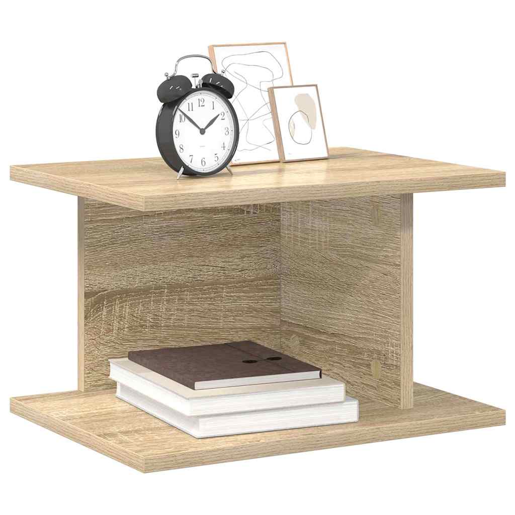 Sengebord Sonoma eg 40 x 30 x 25 cm Konstrueret træ