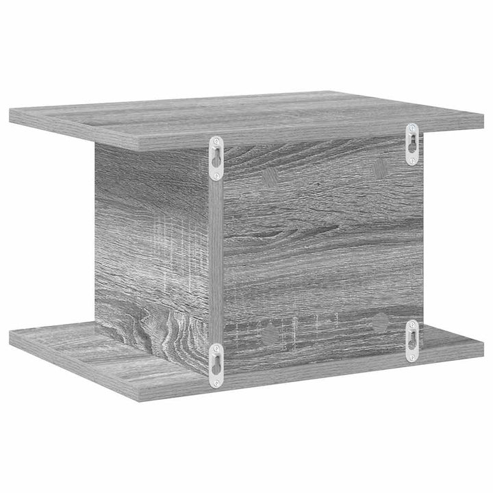 Sengebord 2 pcs Grå Sonoma 40 x 30 x 25 cm Konstrueret træ