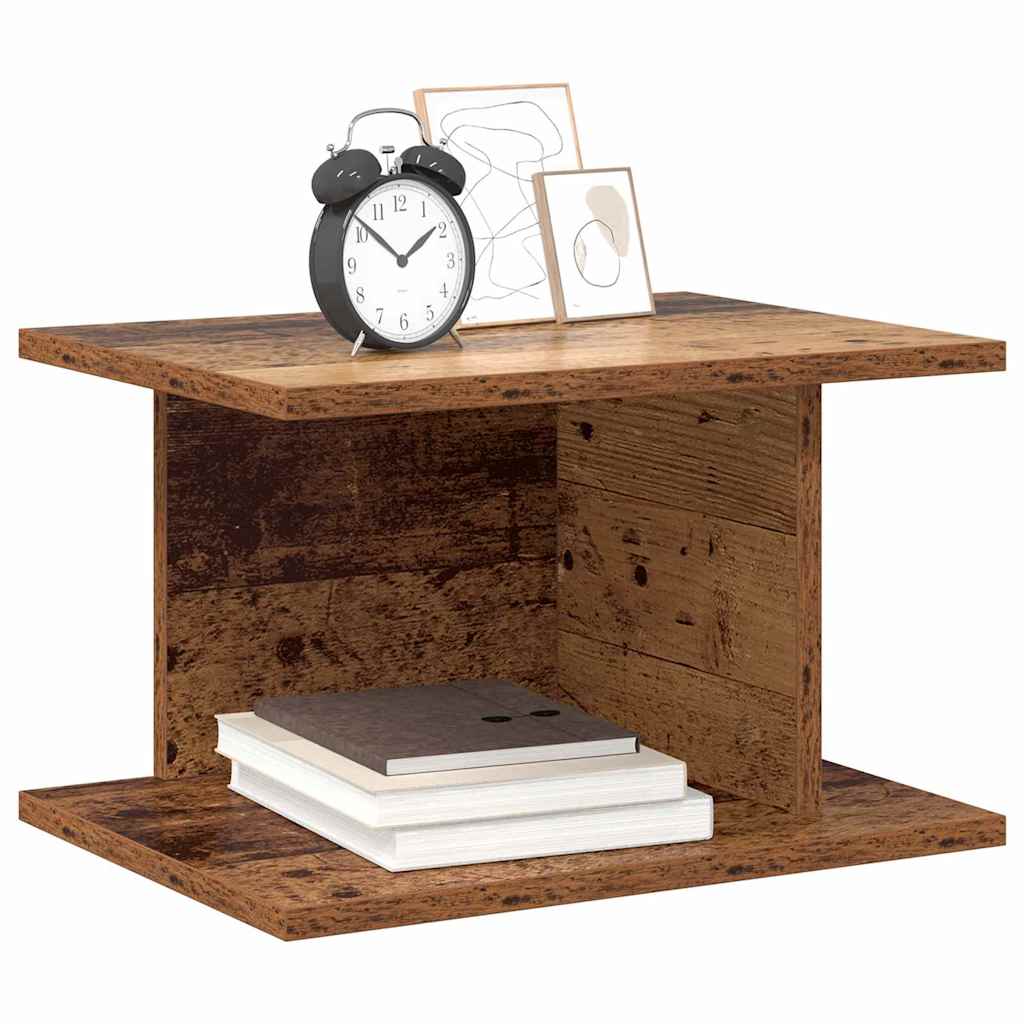 Sengebord 2 stk. Gammelt træ 40 x 30 x 25 cm Konstrueret træ
