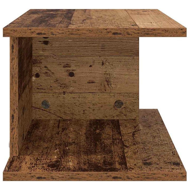 Sengebord 2 pcs Gammelt træ 40 x 30 x 25 cm Konstrueret træ