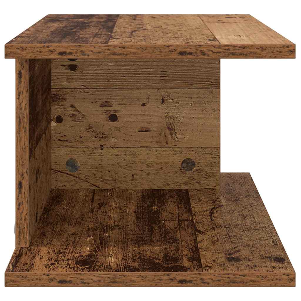 Sengebord 2 stk. Gammelt træ 40 x 30 x 25 cm Konstrueret træ
