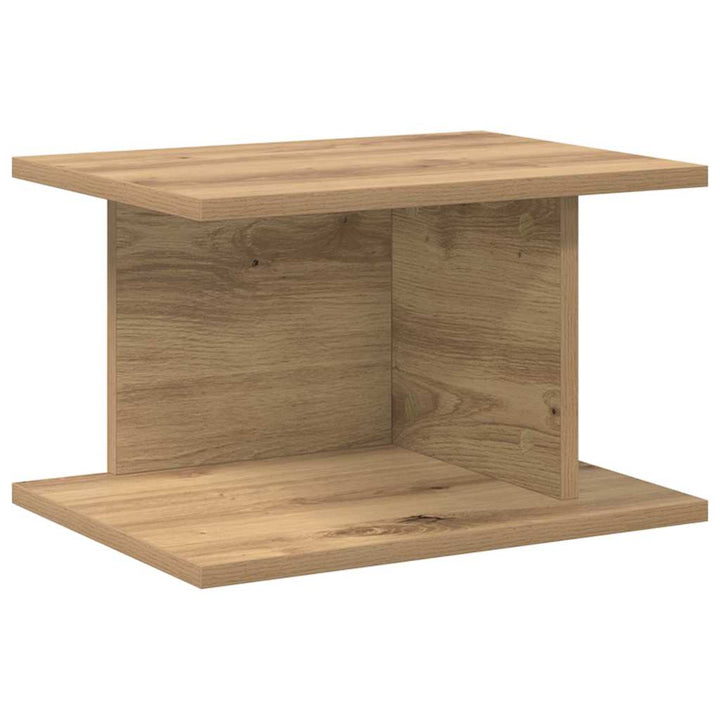 Sengebord 2 pcs Artisan Egetræ 40 x 30 x 25 cm Konstrueret træ
