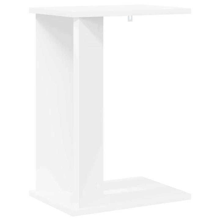 Endebord Hvid 35 x 25 x 50 cm Konstrueret træ