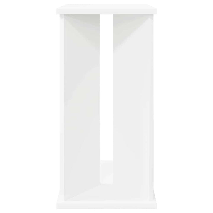 Endebord Hvid 35 x 25 x 50 cm Konstrueret træ