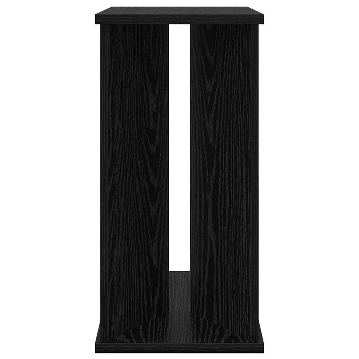 Endebord Sort eg 35 x 25 x 50 cm Konstrueret træ