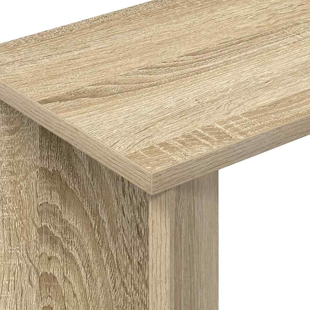 Endebord Sonoma eg 35 x 25 x 50 cm Konstrueret træ