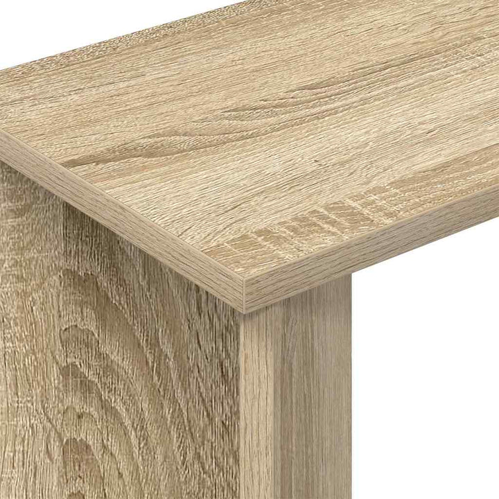 Endebord Sonoma eg 35 x 25 x 50 cm Konstrueret træ