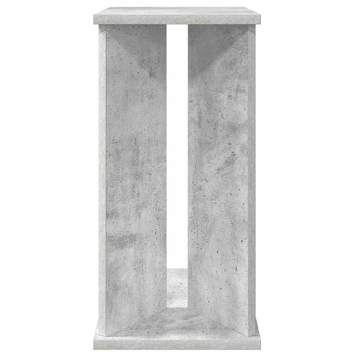 Endebord Beton Grå 35 x 25 x 50 cm Konstrueret træ