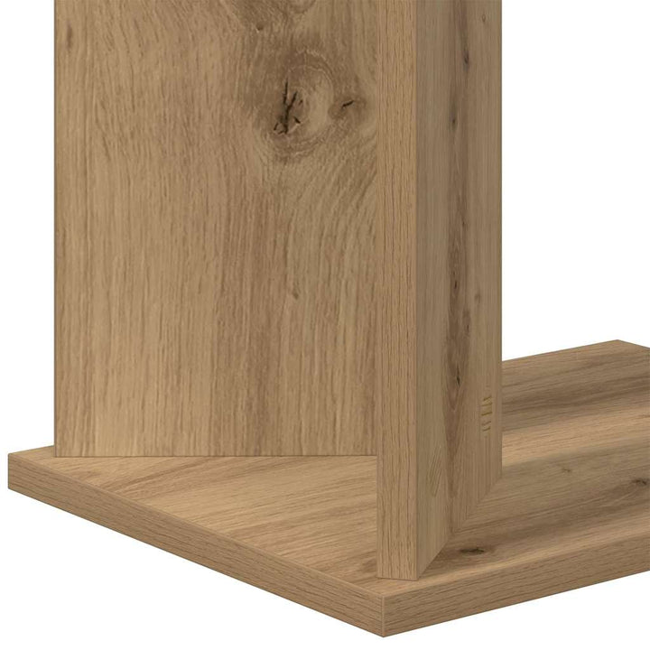 Endebord Artisan Egetræ 35 x 25 x 50 cm Konstrueret træ