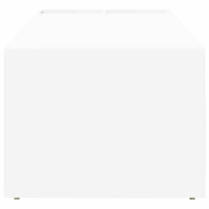 Sofabord Hvid 101,5 x 50 x 37 cm Konstrueret træ