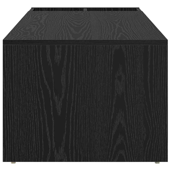 Sofabord Sort eg 101,5 x 50 x 37 cm Konstrueret træ