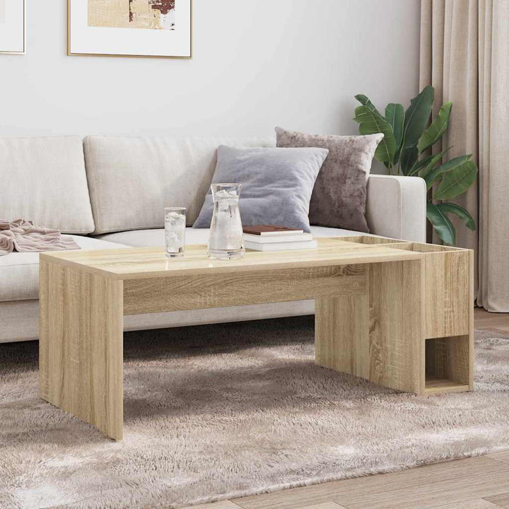 Sofabord Sonoma eg 101,5 x 50 x 37 cm Konstrueret træ