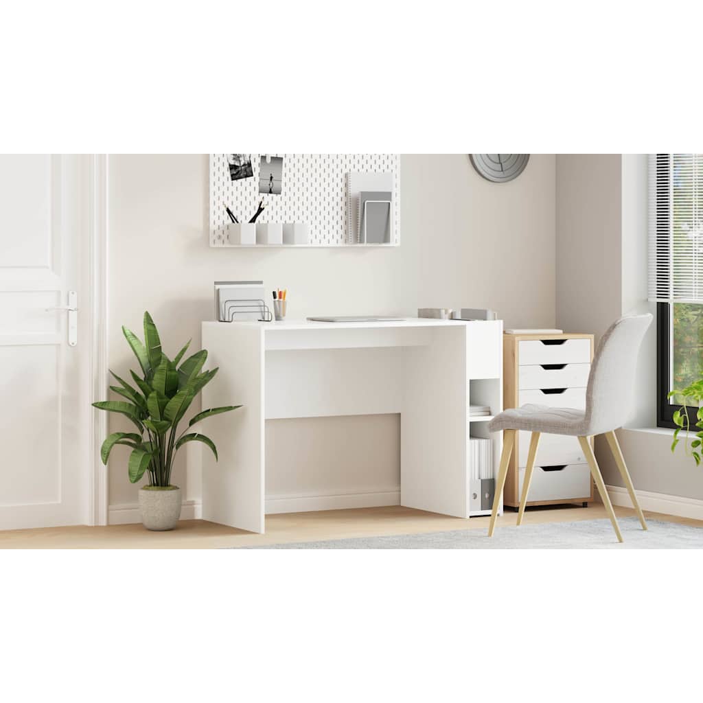 Bord Hvid 109 x 50 x 78 cm Konstrueret træ