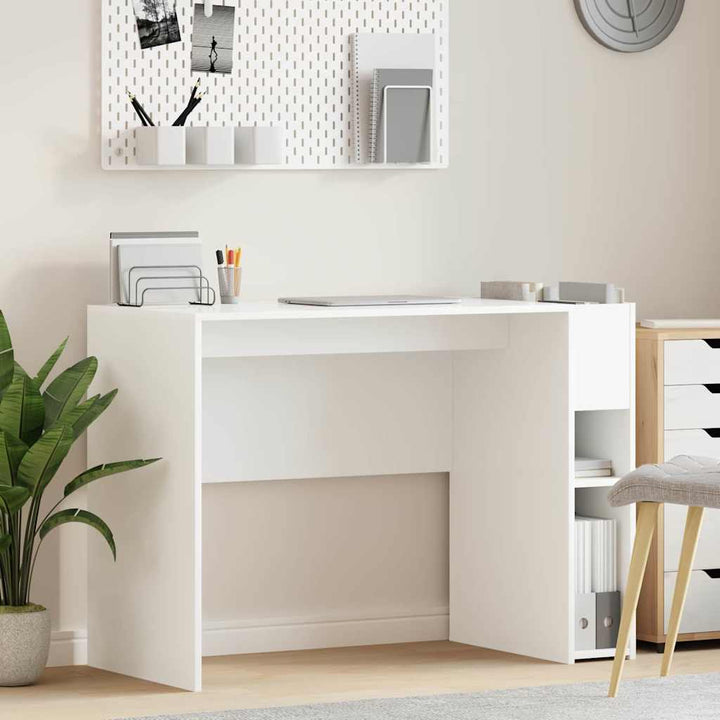 Bord Hvid 109 x 50 x 78 cm Konstrueret træ