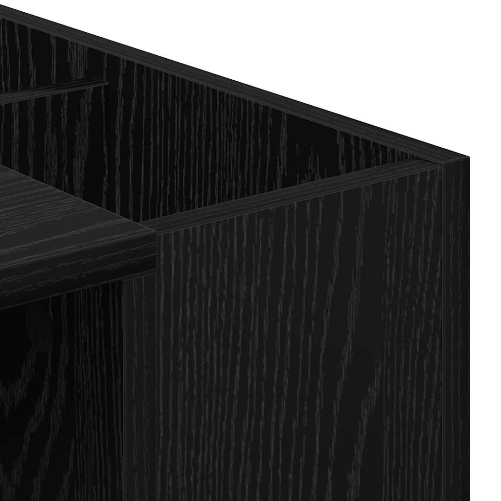 Bord Sort eg 109 x 50 x 78 cm Konstrueret træ