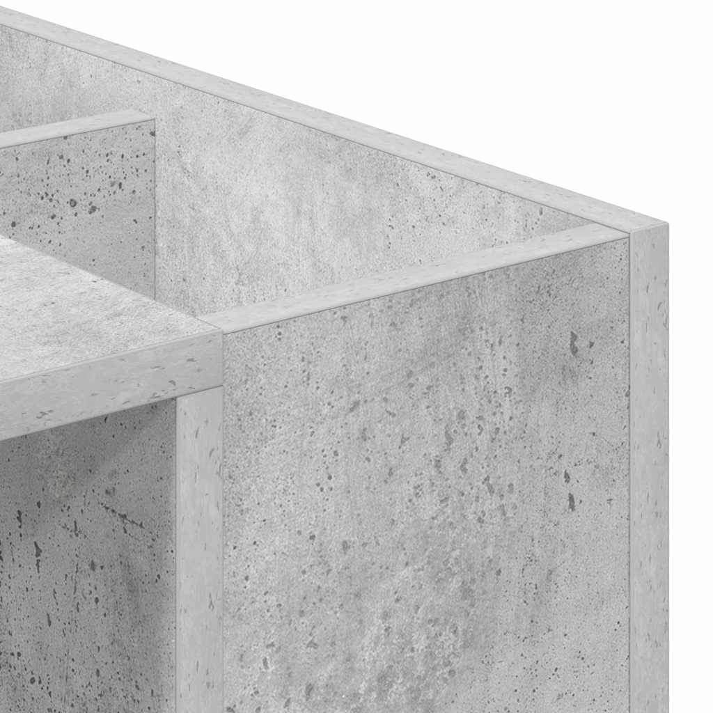 Bord Beton Grå 109 x 50 x 78 cm Konstrueret træ