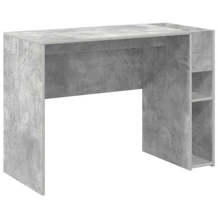 Bord Beton Grå 109 x 50 x 78 cm Konstrueret træ