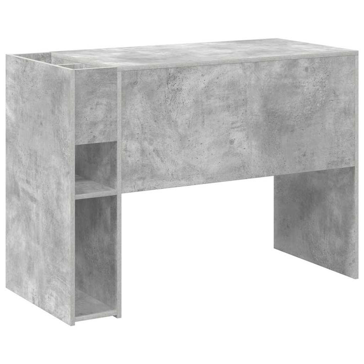 Bord Beton Grå 109 x 50 x 78 cm Konstrueret træ