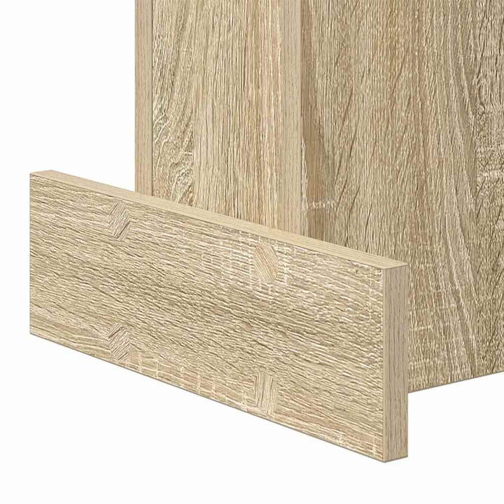 Endebord Sonoma eg 35,5 x 35 x 40 cm Konstrueret træ