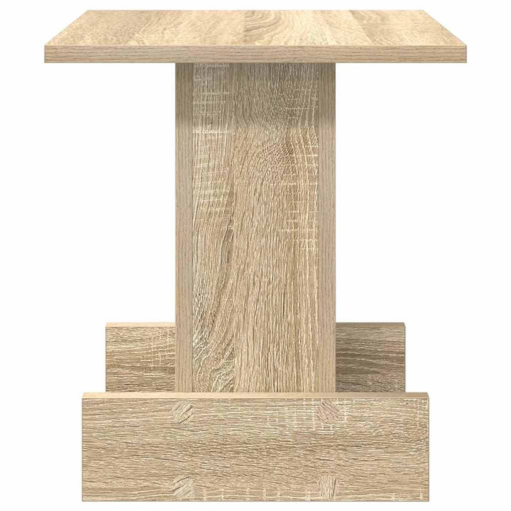 Endebord Sonoma eg 35,5 x 35 x 40 cm Konstrueret træ