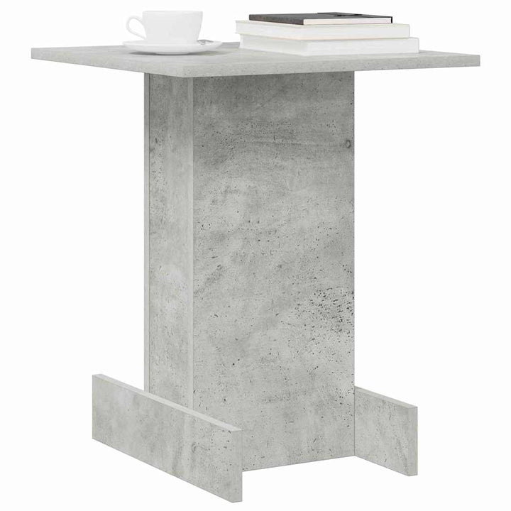 Endebord Beton Grå 44,5 x 45 x 55 cm Konstrueret træ