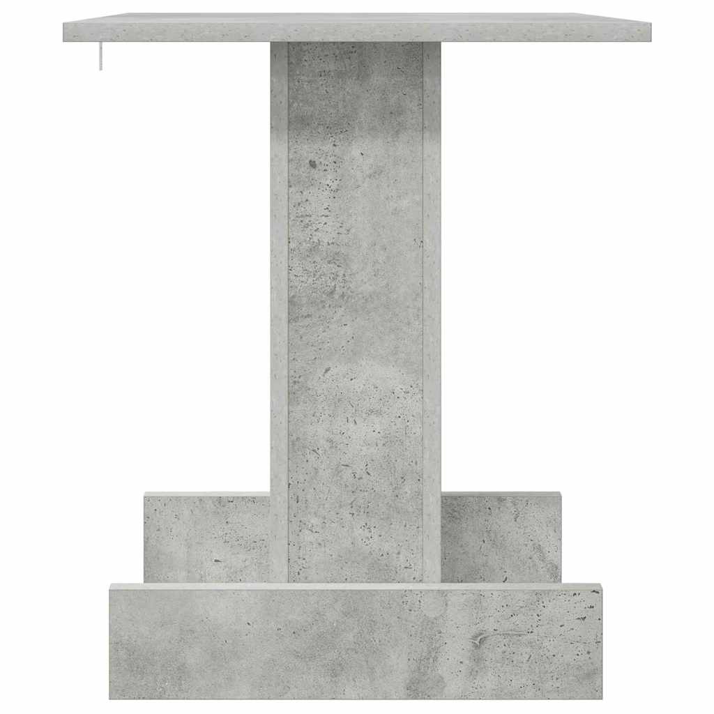 Endebord Beton Grå 44,5 x 45 x 55 cm Konstrueret træ