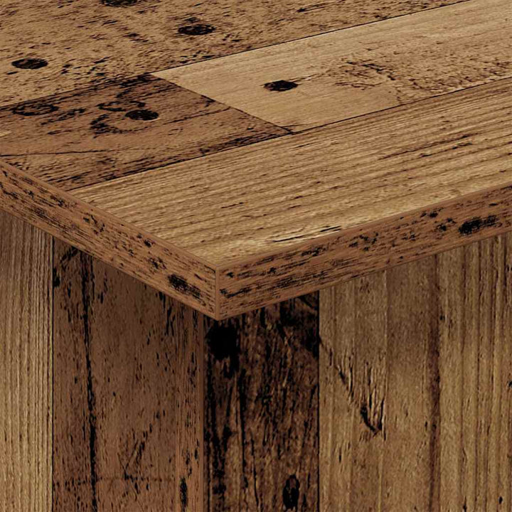 Endebord Gammelt træ 44,5 x 45 x 55 cm Konstrueret træ
