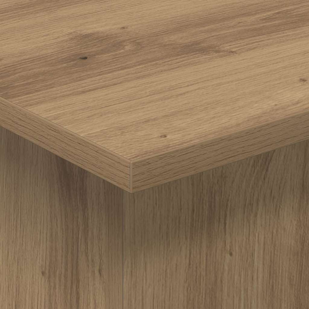 Endebord Artisan Egetræ 44,5 x 45 x 55 cm Konstrueret træ