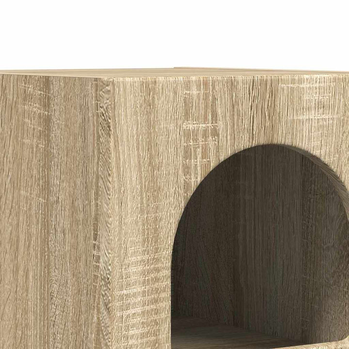 Sengebord ELST 2 stk. Sonoma eg 29,5 x 33,5 x 50 cm