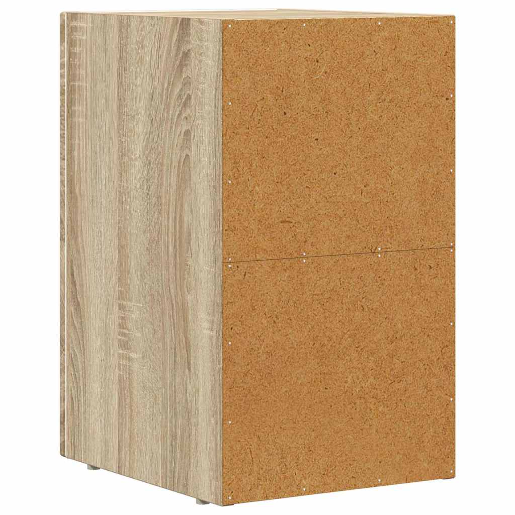 Sengebord ELST 2 stk. Sonoma eg 29,5 x 33,5 x 50 cm