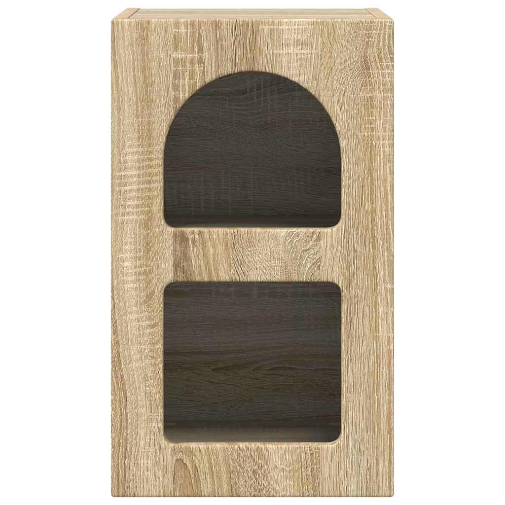 Sengebord ELST 2 stk. Sonoma eg 29,5 x 33,5 x 50 cm
