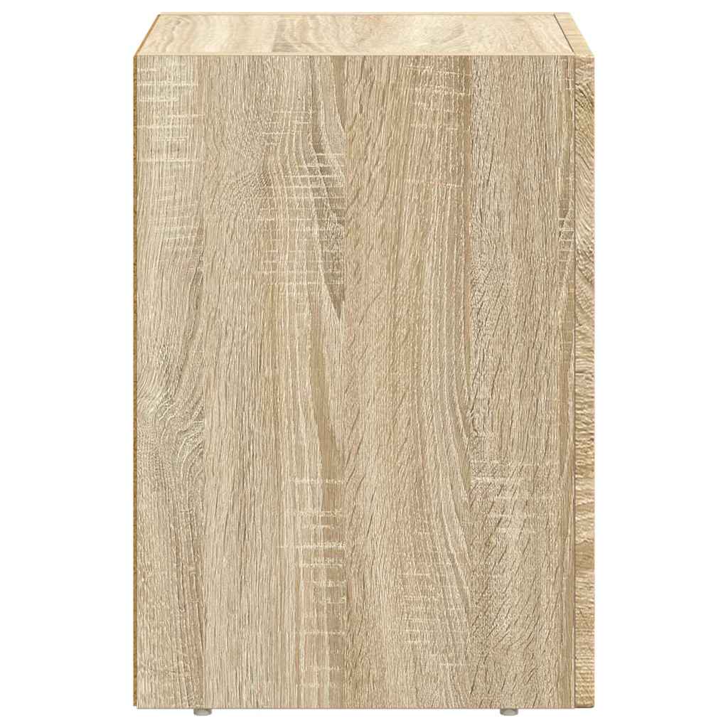 Sengebord ELST 2 stk. Sonoma eg 29,5 x 33,5 x 50 cm