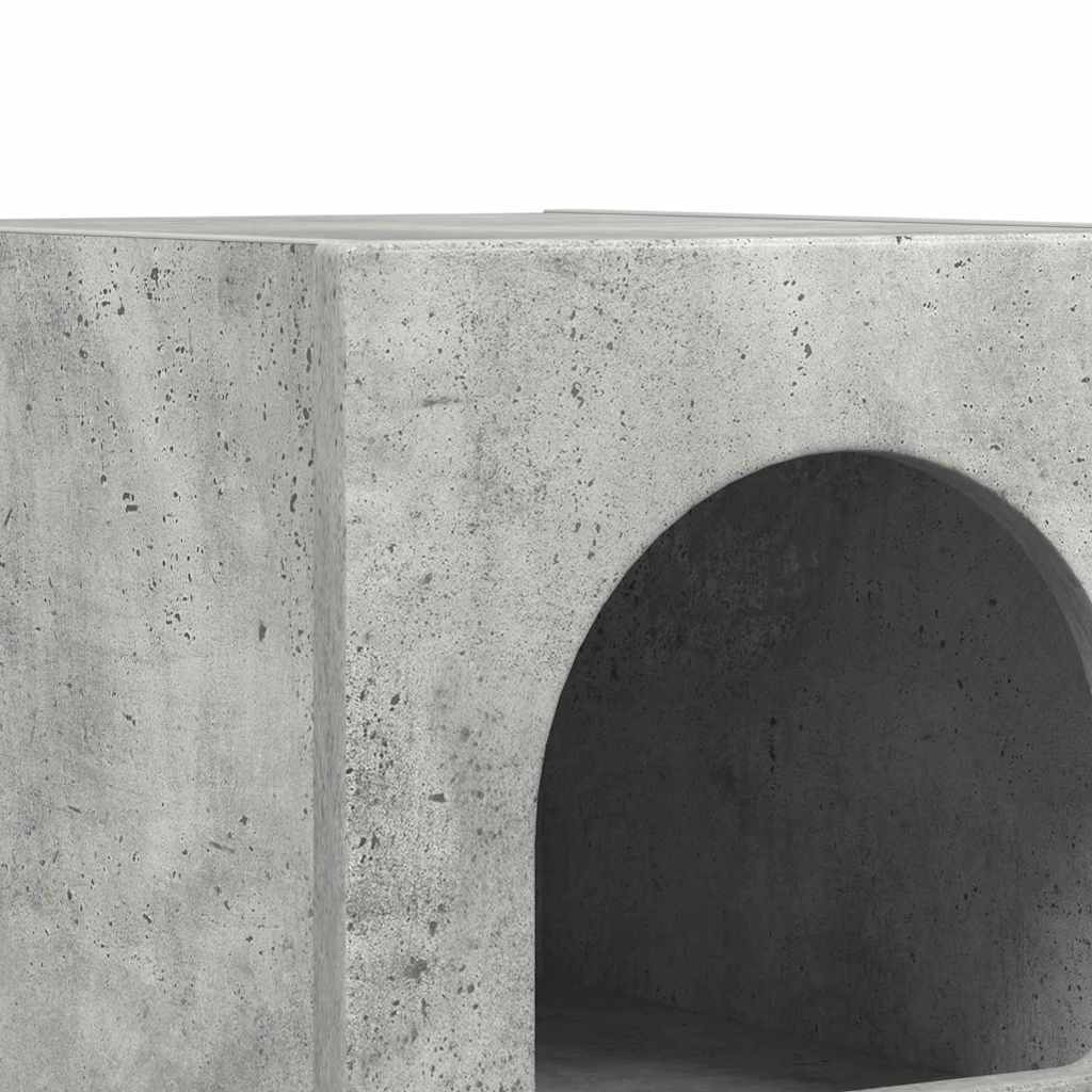Sengebord ELST 2 stk. Beton Grå 29,5 x 33,5 x 50 cm