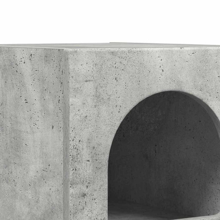Sengebord ELST 2 stk. Beton Grå 29,5 x 33,5 x 50 cm